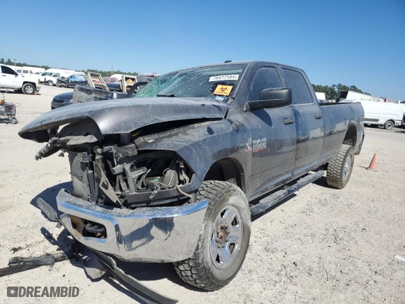 2016 Ram 2500 Tradesman with VIN 3C6UR5HL2GG141717, listed as a Copart auction lot 76417184 with 0 mi miles and Salvage Title. Bid and sale history available at carsss.com. Image 1.