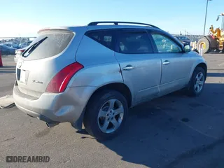 2005 Nissan Murano SL with VIN JN8AZ08W45W413518, listed as a IAAI auction lot 41669486 with 123,121 mi miles. Bid and sale history available at carsss.com. Image 4.