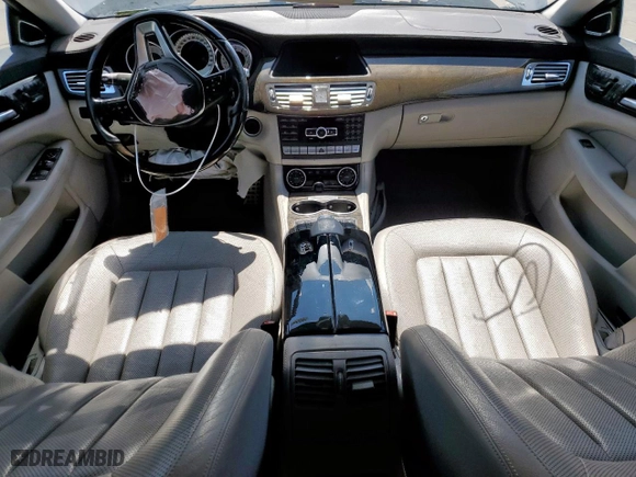 2014 Mercedes-Benz CLS-Class CLS 550 with VIN WDDLJ9BB9EA100098, listed as a Copart auction lot 88949975 with 89,764 mi miles and Salvage Title. Bid and sale history available at carsss.com. Image 8.