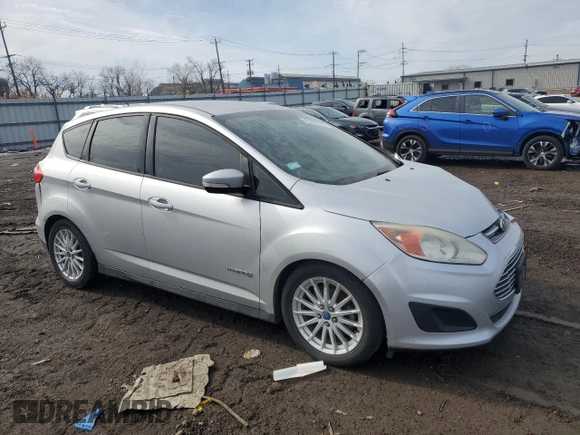 2013 Ford C-Max SE with VIN 1FADP5AUXDL547329, listed as a Copart auction lot 46392195 with 196,995 mi miles and Salvage Title. Bid and sale history available at carsss.com. Image 4.