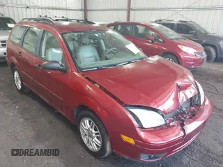 2005 Ford Focus SE with VIN 1FAHP36N65W280441, listed as a IAAI auction lot 42518496 with 61,365 mi miles and . Bid and sale history available at DreamBid. Image 1.