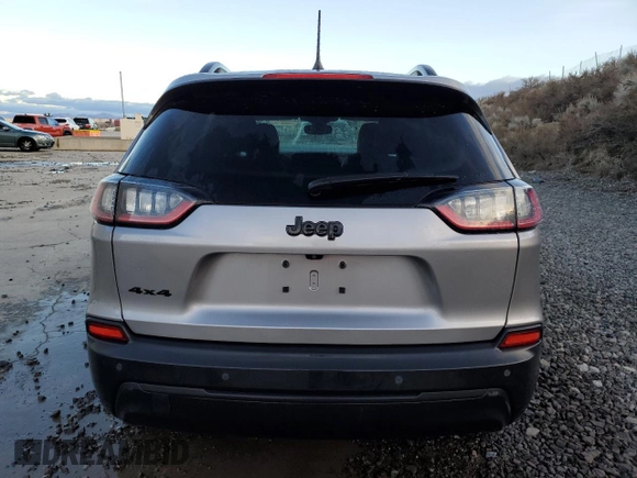 2020 Jeep Cherokee Latitude Plus with VIN 1C4PJMLB1LD560252, listed as a Copart auction lot 87490394 with 7,634 mi miles and Salvage Title. Bid and sale history available at DreamBid. Image 6.