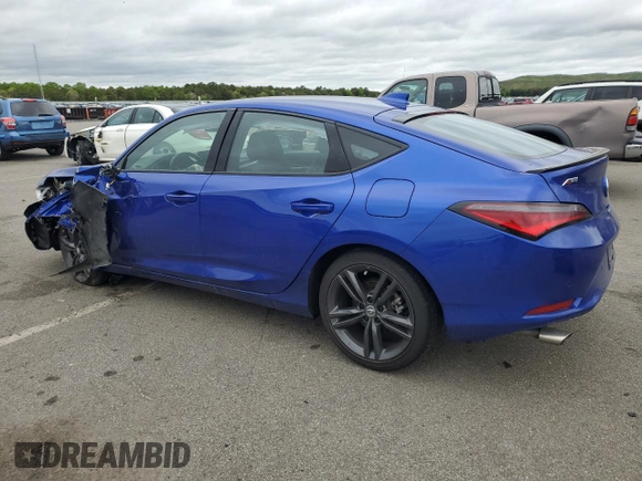 2024 Acura Integra Technology z VIN 19UDE4H64RA012244, wystawiony jako Copart lot #57226215 z przebiegiem 14 487 mil mil oraz Szkoda całkowita • Salvage title. Historia ofert i sprzedaży dostępna na DreamBid. Obrazek 2.