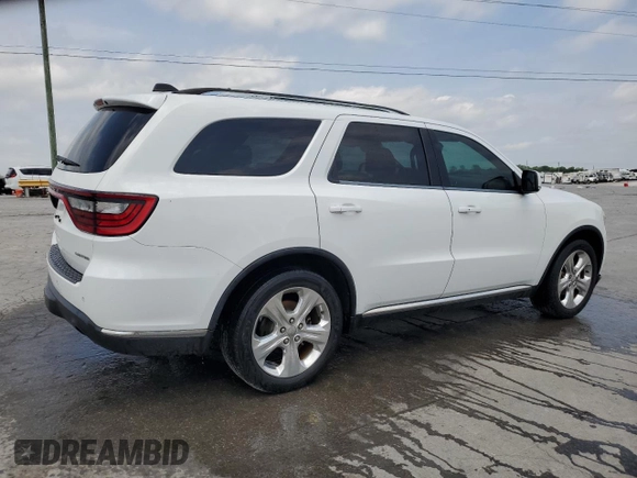 2014 Dodge Durango Limited with VIN 1C4RDHDG9EC551776, listed as a Copart auction lot 54954415 with 195,798 mi miles and Salvage title. Bid and sale history available at DreamBid. Image 3.