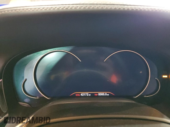 2019 BMW 7 Series M760i xDrive with VIN WBA7H6C50KG615270, listed as a Copart auction lot 59960854 with 42,172 mi miles and Salvage title. Bid and sale history available at DreamBid. Image 9.