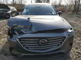 2022 Mazda CX-9 Touring with VIN JM3TCBCY6N0612672, listed as a Copart auction lot 53864575 with 28,456 mi miles and Salvage Title. Bid and sale history available at carsss.com. Image 5.