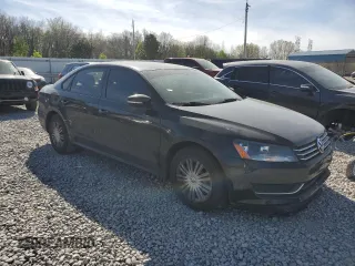 2014 Volkswagen Passat S with VIN 1VWAS7A35EC043347, listed as a Copart auction lot 49770115 with 125,893 mi miles and Salvage Title. Bid and sale history available at carsss.com. Image 4.