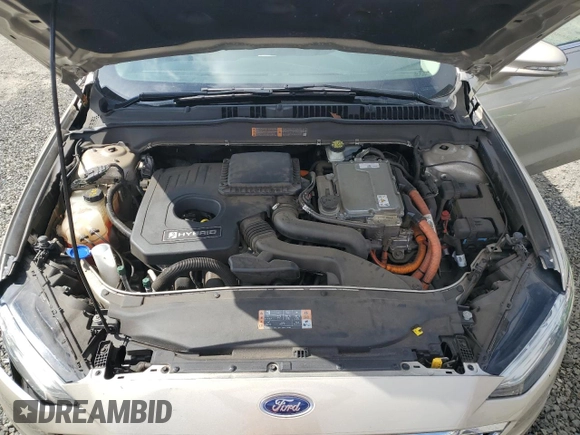 2017 Ford Fusion Hybrid SE with VIN 3FA6P0LU8HR319135, listed as a Copart auction lot 57462035 with 75,288 mi miles and Salvage title. Bid and sale history available at DreamBid. Image 11.