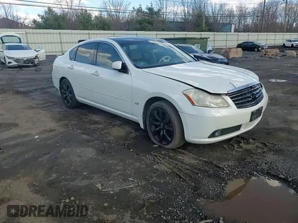 2007 Infiniti M x with VIN JNKAY01F57M460966, listed as a Copart auction lot 48557625 with 230,938 mi miles and Salvage title. Bid and sale history available at DreamBid. Image 10.