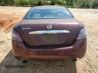 2014 Nissan Maxima 3.5 S with VIN 1N4AA5AP0EC456330, listed as a Copart auction lot 52114855 with 187,471 mi miles and Salvage Title. Bid and sale history available at carsss.com. Image 6.