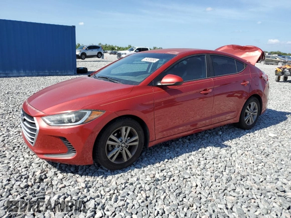 2018 Hyundai Elantra SEL with VIN 5NPD84LF5JH221874, listed as a Copart auction lot 54528095 with 76,122 mi miles and Salvage Title. Bid and sale history available at DreamBid. Image 1.