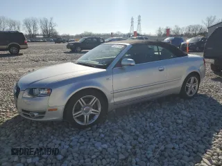 2007 Audi A4 2.0T z VIN WAUAF48H87K016169, wystawiony jako Copart lot #48237135 z przebiegiem 61 427 mil mil oraz Czysty tytuł • Clean title. Historia ofert i sprzedaży dostępna na DreamBid. Obrazek 1.