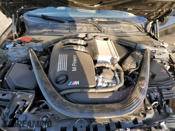 2021 BMW M2 Competition with VIN WBS2U7C05M7G52820, listed as a Copart auction lot 42303655 with 46,403 mi miles and Salvage Title. Bid and sale history available at carsss.com. Image 11.