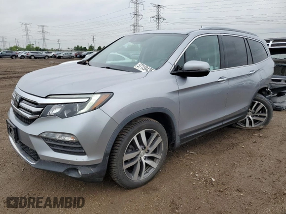 2018 Honda Pilot Touring z VIN 5FNYF6H94JB039992, wystawiony jako Copart lot #57128435 z przebiegiem 85 578 mil mil oraz Szkoda całkowita • Salvage title. Historia ofert i sprzedaży dostępna na DreamBid. Obrazek 1.