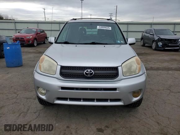2005 Toyota RAV4 with VIN JTEHD20V456032416, listed as a Copart auction lot 53899635 with 187,819 mi miles and Clean Title. Bid and sale history available at carsss.com. Image 5.