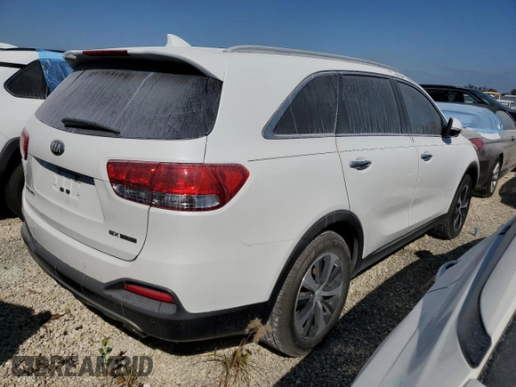 2018 Kia Sorento EX with VIN 5XYPH4A12JG404791, listed as a Copart auction lot 58248545 with Not provided miles and Non repairable. Bid and sale history available at DreamBid. Image 3.
