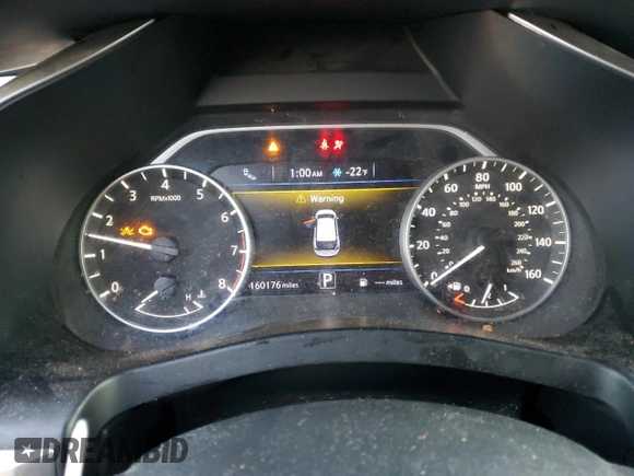 2017 Nissan Murano SL with VIN 5N1AZ2MHXHN124602, listed as a Copart auction lot 45044375 with 160,176 mi miles and Clean Title. Bid and sale history available at DreamBid. Image 9.
