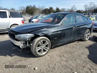 2016 BMW 3 Series GT 328i xDrive with VIN WBA8Z5C59GG501075, listed as a Copart auction lot 38088494 with 72,498 mi miles. Bid and sale history available at carsss.com. Image 1.