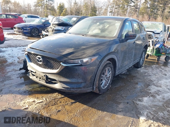 2018 Mazda CX-5 Sport with VIN JM3KFBBM8J0372701, listed as a IAAI auction lot 41643531 with 85,886 mi miles. Bid and sale history available at carsss.com. Image 18.