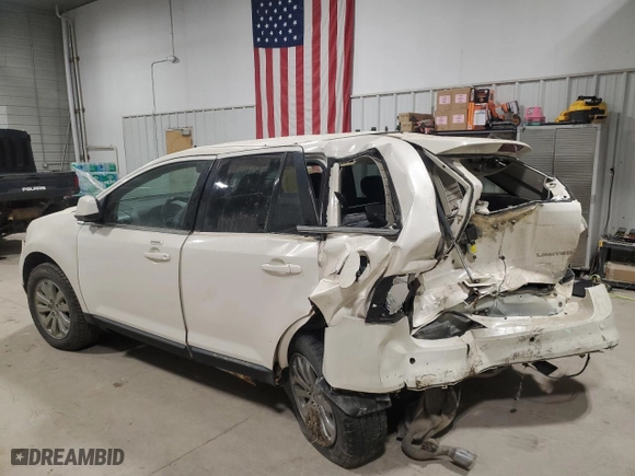2008 Ford Edge Limited with VIN 2FMDK39C88BB12710, listed as a Copart auction lot 83646774 with 0 mi miles and Salvage Title. Bid and sale history available at carsss.com. Image 2.
