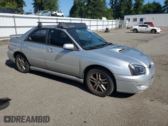2005 Subaru Impreza WRX с VIN JF1GD29665G510153, выставлен на аукционе Copart как лот 58356965 с пробегом 195 665 миль миль и Списание • Salvage title. История ставок и продаж доступна на DreamBid. Изображение 4.