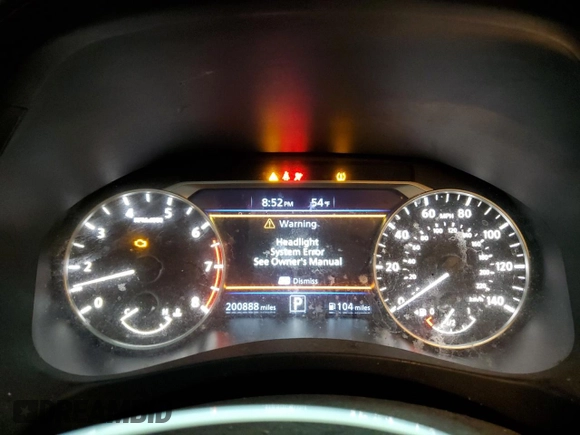 2019 Nissan Altima SR with VIN 1N4BL4CV6KC125445, listed as a Copart auction lot 48567405 with 200,888 mi miles and Clean Title. Bid and sale history available at carsss.com. Image 9.