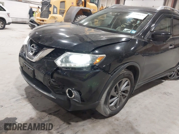 2016 Nissan Rogue SL with VIN 5N1AT2MV9GC755584, listed as a IAAI auction lot 42106132 with 83,514 mi miles and . Bid and sale history available at DreamBid. Image 18.