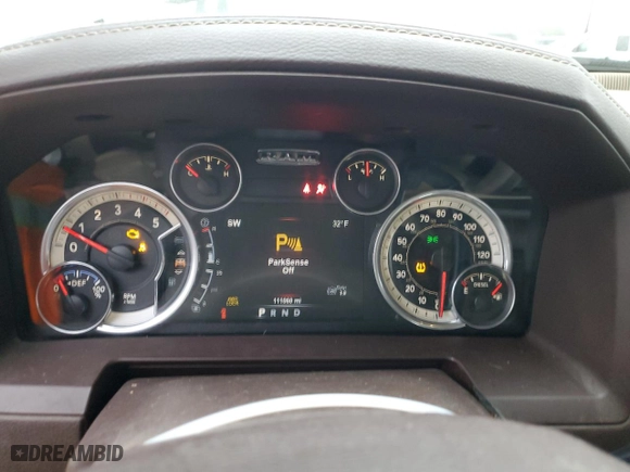 2015 Ram 2500 Laramie with VIN 3C6UR5NL6FG662720, listed as a Copart auction lot 88163265 with 111,060 mi miles and Salvage Title. Bid and sale history available at carsss.com. Image 9.