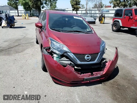 2017 Nissan Note SV with VIN 3N1CE2CP4HL361445, listed as a Copart auction lot 64514415 with 91,521 mi miles and Salvage title. Bid and sale history available at DreamBid. Image 13.