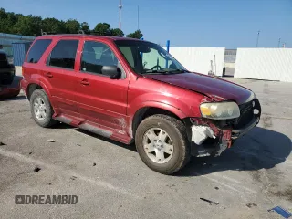 2006 Ford Escape Limited with VIN 1FMYU04116KA40963, listed as a Copart auction lot 61600525 with 208,696 mi miles and Salvage title. Bid and sale history available at DreamBid. Image 4.