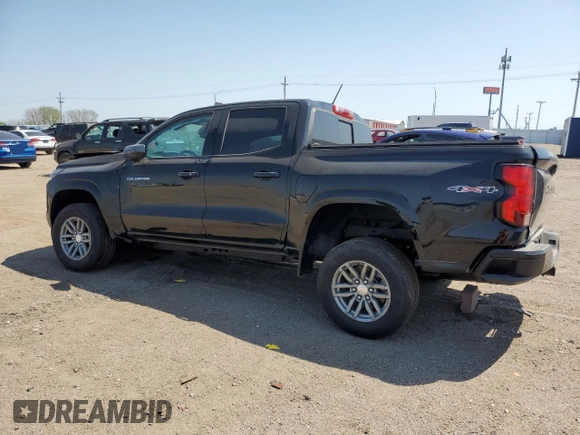 2024 Chevrolet Colorado 4WD LT z VIN 1GCPTCEK4R1185601, wystawiony jako Copart lot #56125935 z przebiegiem 3 747 mil mil oraz Szkoda całkowita • Salvage title. Historia ofert i sprzedaży dostępna na DreamBid. Obrazek 2.