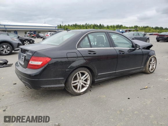 2012 Mercedes-Benz C 300 Sport with VIN WDDGF8BBXCR193158, listed as a Copart auction lot 57283155 with 108,486 mi miles and Salvage title. Bid and sale history available at DreamBid. Image 3.