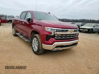 2024 Chevrolet Silverado 1500 LTZ with VIN 1GCUDGED0RZ248641, listed as a Copart auction lot 46076975 with 25,459 mi miles and Salvage Title. Bid and sale history available at DreamBid. Image 13.