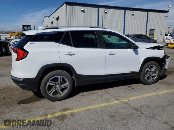 2019 GMC Terrain SLT with VIN 3GKALVEV6KL331396, listed as a Copart auction lot 47793645 with 72,504 mi miles and Salvage Title. Bid and sale history available at carsss.com. Image 3.