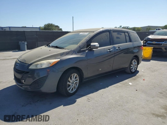 2014 Mazda 5 Sport with VIN JM1CW2BL0E0166203, listed as a Copart auction lot 53508325 with 130,089 mi miles and Clean title. Bid and sale history available at DreamBid. Image 1.
