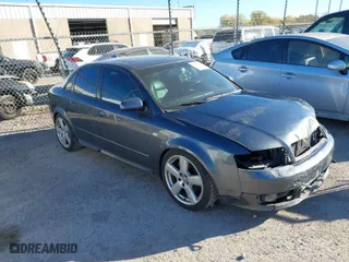 2004 Audi A4 1.8T with VIN WAULC68E54A086538, listed as a IAAI auction lot 40864413 with 191,298 mi miles. Bid and sale history available at carsss.com. Image 1.