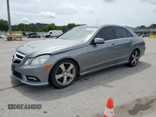 2011 Mercedes-Benz E 350 Luxury with VIN WDDHF5GBXBA412886, listed as a Copart auction lot 61618065 with 107,579 mi miles and Salvage title. Bid and sale history available at DreamBid. Image 1.