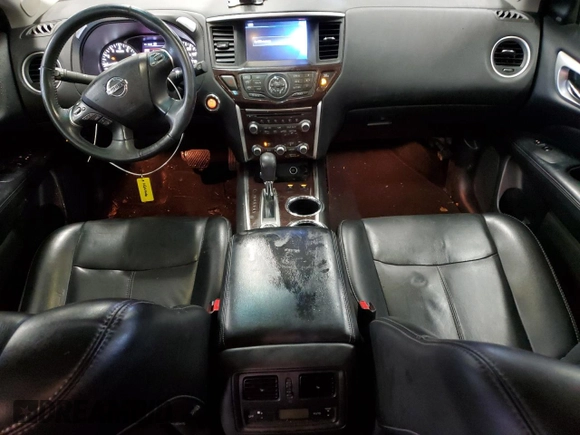 2016 Nissan Pathfinder SV with VIN 5N1AR2MM2GC615592, listed as a Copart auction lot 52010485 with 178,305 mi miles and Salvage Title. Bid and sale history available at carsss.com. Image 8.