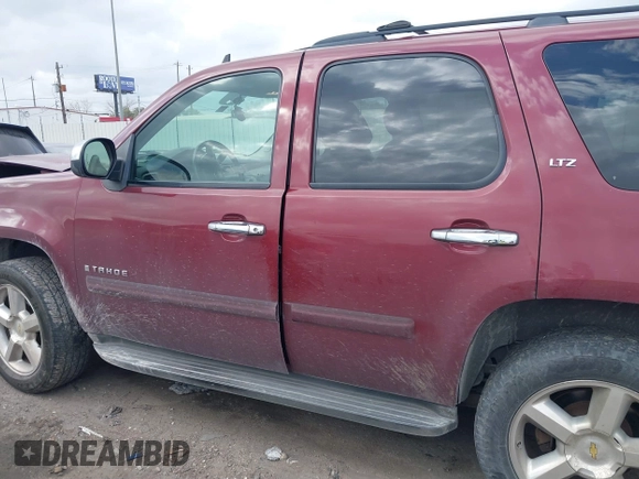 2008 Chevrolet Tahoe 3LT with VIN 1GNFC13048J117418, listed as a IAAI auction lot 41707093 with 232,410 mi miles and . Bid and sale history available at DreamBid. Image 13.