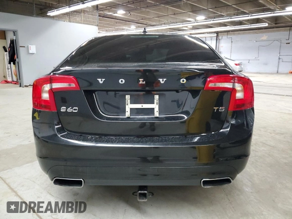 2015 Volvo S60 T5 Drive-E Platinum with VIN YV140MFM7F2348128, listed as a Copart auction lot 52698615 with 88,924 mi miles and Salvage Title. Bid and sale history available at carsss.com. Image 6.