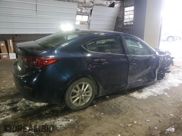 2016 Mazda 3 i Touring with VIN 3MZBM1W71GM263139, listed as a Copart auction lot 45964695 with 121,594 mi miles and Non repairable. Bid and sale history available at DreamBid. Image 3.