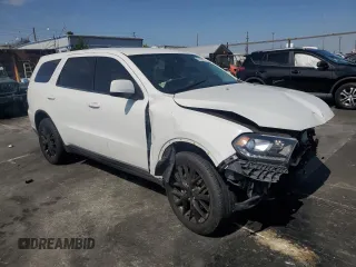 2015 Dodge Durango SXT with VIN 1C4RDJAG2FC240459, listed as a Copart auction lot 55298755 with 126,919 mi miles and Salvage title. Bid and sale history available at DreamBid. Image 4.