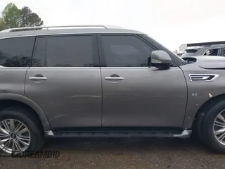 2018 Infiniti QX80 with VIN JN8AZ2NFXJ9664942, listed as a IAAI auction lot 41817171 with 126,294 mi miles. Bid and sale history available at carsss.com. Image 14.