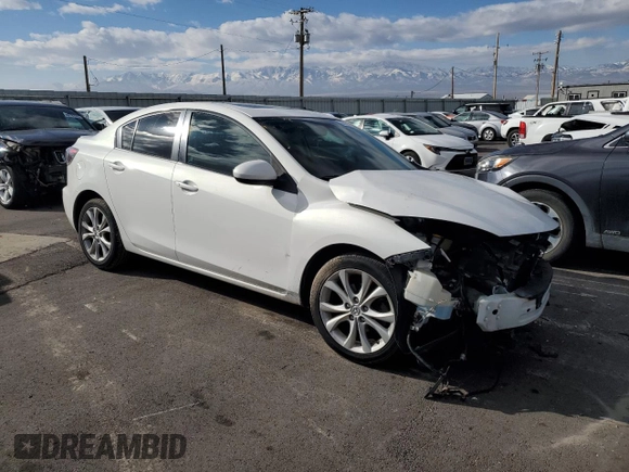2011 Mazda 3 S Grand Touring with VIN JM1BL1W5XB1421441, listed as a Copart auction lot 89102245 with 189,890 mi miles and Salvage Title. Bid and sale history available at DreamBid. Image 4.