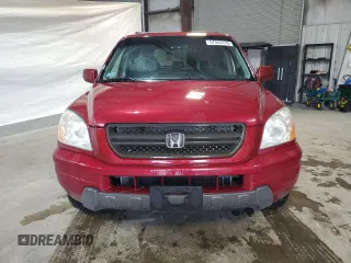 2003 Honda Pilot EX z VIN 2HKYF18693H614665, wystawiony jako Copart lot #57053175 z przebiegiem 291 627 mil mil oraz Czysty tytuł • Clean title. Historia ofert i sprzedaży dostępna na DreamBid. Obrazek 5.
