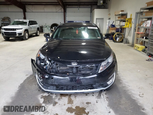 2013 Kia Optima Hybrid LX with VIN KNAGM4AD9D5060618, listed as a Copart auction lot 72752864 with 127,521 mi miles and Salvage Title. Bid and sale history available at carsss.com. Image 5.