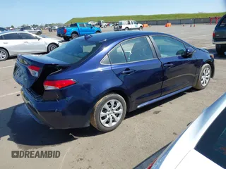 2021 Toyota Corolla LE with VIN 5YFEPMAE0MP197864, listed as a IAAI auction lot 41969458 with 47,655 mi miles and . Bid and sale history available at DreamBid. Image 4.