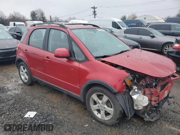 2012 Suzuki SX4 Crossover with VIN JS2YB5A3XC6308531, listed as a Copart auction lot 81022724 with 48,911 mi miles and Salvage Title. Bid and sale history available at carsss.com. Image 4.