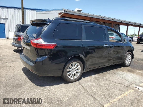2015 Toyota Sienna Limited with VIN 5TDDK3DC7FS104752, listed as a Copart auction lot 61606055 with 119,771 mi miles and Salvage title. Bid and sale history available at DreamBid. Image 3.