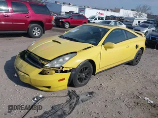 2003 Toyota Celica GT with VIN JTDDR32TX30162240, listed as a IAAI auction lot 41902389 with 1 mi miles. Bid and sale history available at carsss.com. Image 2.